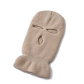 Knitted 3 Hole Three Balaclavafull Face Cover Ski Mask Custom Balaclava Hat