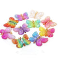 HFour 10 Color 3D Bowknot Shape Resin Loose Rhinestones Glue on Flatback DIY Mobile Phone Decoration