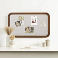 Farmhouse Decor Custom Wood Frame Wall Mounted Bulletin Board Pin Message Wooden Frame Cork BoardsPin Boards for Walls Hanging