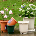 35.5cm Big Round Plastic Garden Flower Pot for Roses Planting Outdoor Pot
