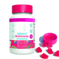 Strong Healthy Bones Gummies Calcium Magnesium Zinc Vitamin D Gummies Vitamins Gummy for Women Menand Kids