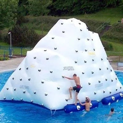 Chongqi Custom Make Floating Waterpark Inflatable Water Snow Slide Inflatables