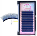 FancyCilia 0.07mm Y Lash Blue-Black C Curl Eyelash Extensions YY Brand Premium Quality for Glamorous Eyes