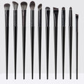 10 Black Eye Brush Set Wholesale Private Label ABS Professional Hot Selling Makeup Brush Set Your logo