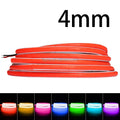 Customized 5V 12V 24V Cob Led Strip Light 4mm 5mm Wide Cuttable 400leds/m 480leds/m Home Ceiling Light Led Strip