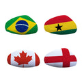 Custom Car Rear View Mirror Usa Car Hood Cover Flag Flags for Rear View Mirror