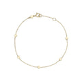 Custom Korean Valentine's Day Gifts Lovely Sweet 925 Sterling Silver Fine Jewelry Gold Plated Heart Bracelet for Women