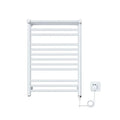 Light Luxury Mild Steel  Heated Towel Dryer Rack Modern Style Folding Heating Rack for Bathroom  for Hotels Bathroom Accessories