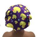 Custom logo Print Absorbent Cap Microfiber Towel Line for Kids Girl Children