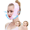 Facial Lift Jaw Exerciser Tape V Line Mask Bandage Reusable Double Chin Reducer Patch Face Slimming Neck Lift Strap