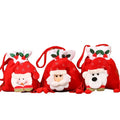 Madou Santa Sack Backpack Christmas Decorations Drawstring Party Favors Gift Bags with Candy for Adults and Kids