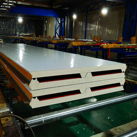 PNS Manufacturer Metal Corrugated Roofing Pu Sandwich Panel Sheet 100mm Galvanized Steel Roof Sandwich Panels for Sale
