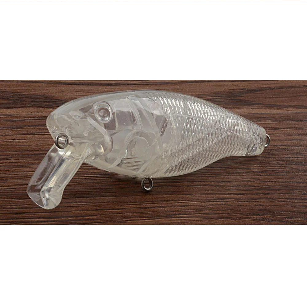 Crankbait Blanks 7.5cm 12g ABS Crank Bait Fishing Blank Lure Fishing Lure Blanks Unpainted