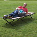 Woqi Ultralight Compact Travel Folding Camp Bed Adjustable Height Sleeping  Cot Tent Bunk Cot