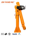 JYH 500KG-1000KG Slewing Arm Crane for Pick Truck Jeep Gear Bearing Engine Remote Control Electric Hoist 1940mm Lifting Height