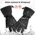 Custom Logo Heated Ski Gloves Rechargeable Electric Waterproof Thermal Wholesale OEM ODM Factory Supply