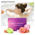 OEM Custom Logo Private Label Natural Natural Vegan Fizzies Aromatherapy Shower Steamers & Bath Bomb Gift Set Vapor Tablets