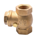 Hot-sale Thread Brass End Swing Non-return Check Valve With Certification