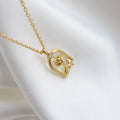 Gold Plated 925 Sterling Silver Unique Valentines Day Gift Women Rose Flower Necklace