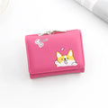 Manufacturers Customized Logo Oem Small Faux Leather Slim Wallet Holder  Private Label