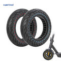 Superbsail 10 Inch 10x2.50 Honeycomb Solid Tire Thick Wear Resistant Rubber for Electric Scooter Skateboard Balance Drive