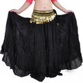 Wholesale Classical Bohemian Tribal Style Gypsy Flamenco Dance Performance  8 Meter Long Skirt for Women