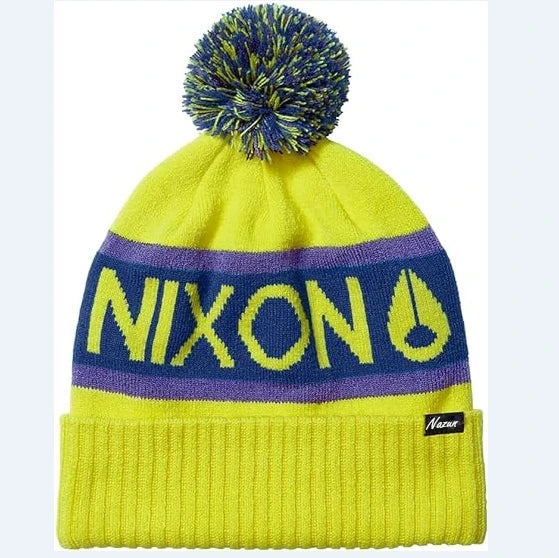Wholesale Unisex Adult Pom Pom Cuffed Beanie Custom Logo Fashion Jacquard Knitted Casual Patch 3D Embroidery Letter Common