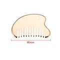 DIY Hot Selling Brass Head Scalp Massager Meridian Facial Guasha Comb for Body & Hair Maintenance Spa Tool