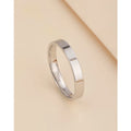 3mm Fashion Jewelry Simple Plain Couple Rings Wedding Band 925 Sterling Silver Engagement Ring