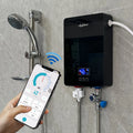 6000W 220v Bathroom Kitchen Multi Point Electricity Saving Instant Hot Water Shower Heater