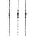 1000mm Components Elements Steel Stair Spindles Baluster for Staircase Railing Parts Handrail Balcony Gate Fence Parts