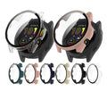 IVANHOE Hard Edge Shell Glass Screen Protector Film Smartwatch Case for Garmin Forerunner 165/Music Cover Smart Accessories