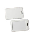 BSCI Business Card Holder White Hard Plastic ID Holder Made of PP