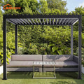 Outdoor Aluminum Sunroom Glass Enclosure for Patio Terrace Villa Garden Room and Backyard Living Space