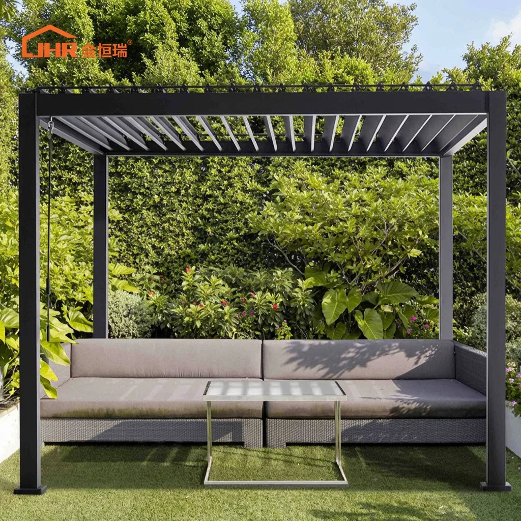 Outdoor Aluminum Sunroom Glass Enclosure for Patio Terrace Villa Garden Room and Backyard Living Space