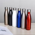 Zogifts Custom Logo 17Oz Leakproof Double Wall Vacuum Insulated Travel Thermal Flask Stainless Steel Water Bottle Cola 500ml