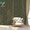 YKMF 016 Geometric Modern Luxury Living Room Wallpaper 3D Wall Murals