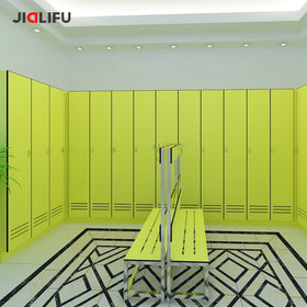 Fireproof Phenolic Laminate Single Door Lockers for Gym Locker Room