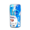 Hot Selling Orthodontic Oral Care Kit with Travel Bag 8pcs 10pcs Toothbrush Dental Floss Interdental Brush for Braces Cleaning