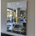 40X120CM Premium Decorative Wall Mirror Sleek Art Deco Design Enhanced HD Reflection for Full-Length Body Viewing New Home Decor