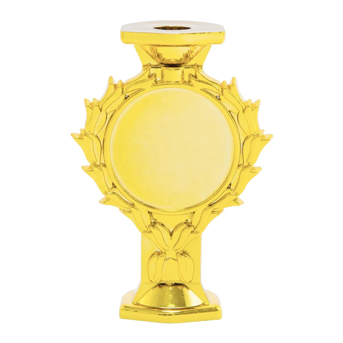 Hot Selling Stick Shape Cheap Plastic Sports Trophy Parts Toppers with Gold Color for Tournament GZ35