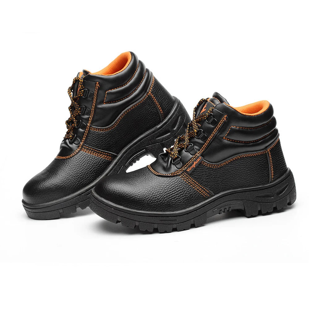 Factory Price Steel Toe Boots Non-slip Light New Breathable Anti-Smashing Anti-Puncture Safety Shoes G210