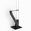 Black Rocket Heater Steel Fire Pit Garden Pellet Rocket Stove Wood Pellet Heater