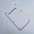 3Ply White Trem Plate Tremolo Spring Cavity Cover Backplate Tremolo Plate Guitar Back Plate for St Guitars