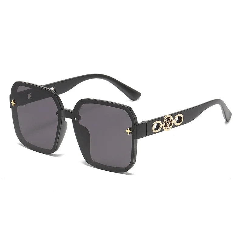2024 Fashion Square Sunglasses Designer Luxury Women's Saqure Eye Sunglasses Classic Retro Glasses UV400