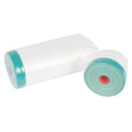 Transparent Plastic Sheeting Covering Film Automotive Painting Home and Car Waterproof Protection Masking Film Tape Roll