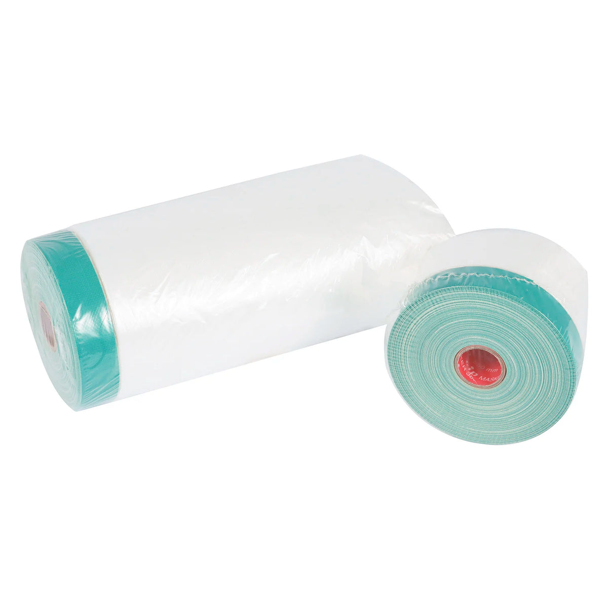 Transparent Plastic Sheeting Covering Film Automotive Painting Home and Car Waterproof Protection Masking Film Tape Roll