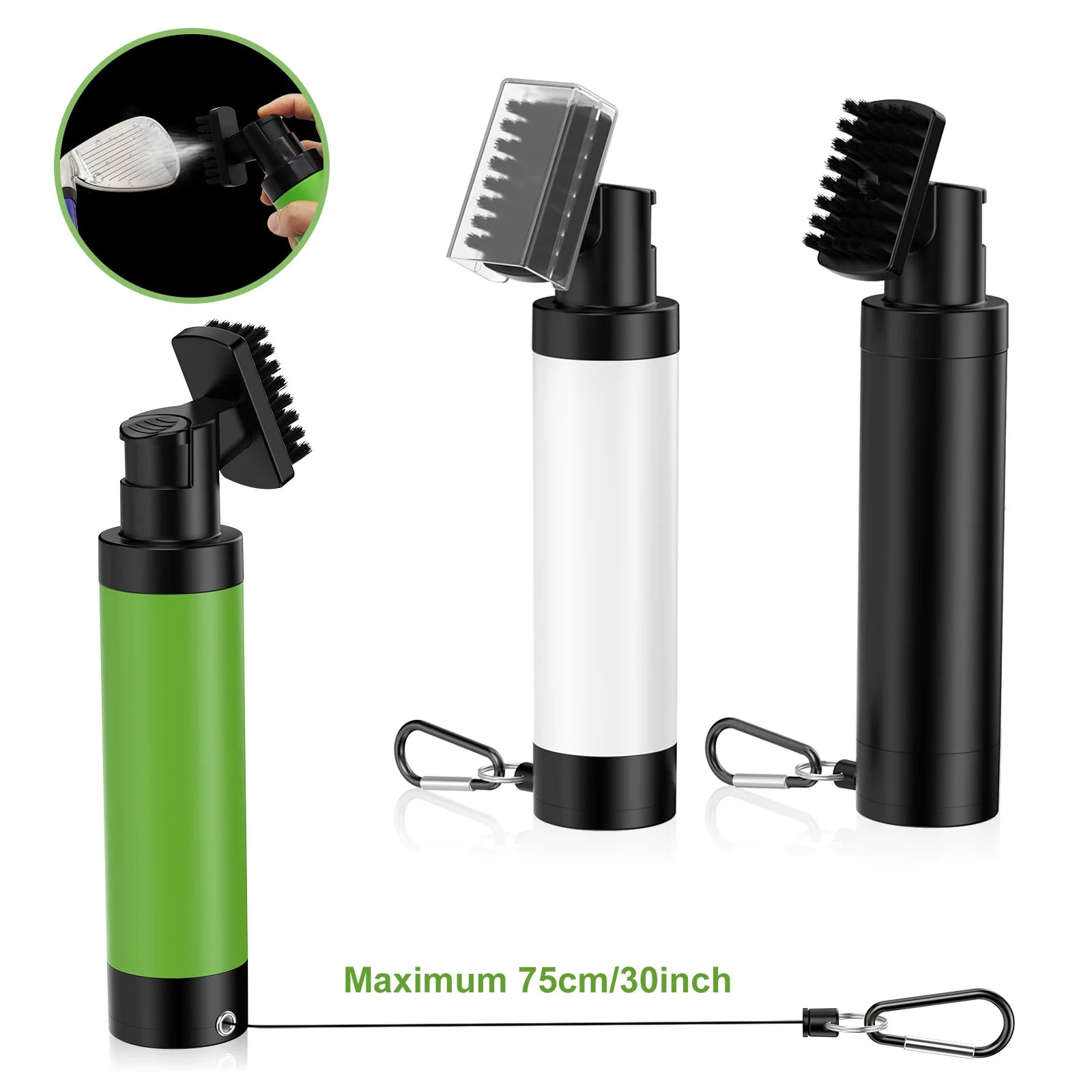 Factory Price Golf Club Cleaning Brush Water Spray Golf Club Cleaning Brush Spray Bottle Cleaning Tool Golf Cleaner