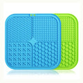 Custom Logo Suction Cups Pet Bath Peanut Butter Food Grade Silicone Licking Mat for Dogs and Cats