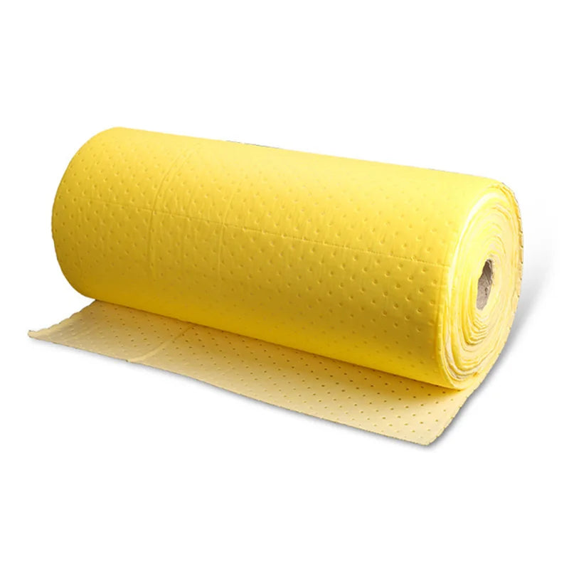 Oilspillpro High Absorbency Chemical Absorbent Roll Liquid Spill Solution for Trucks-Environmentally Friendly Model CHA-R0200